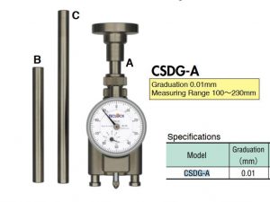 Đồng hồ đo đồng tâm trục khuỷu CSDG-A Teclock