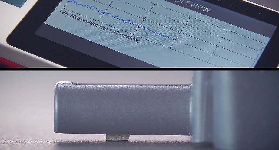 Hoạt động của máy đo độ nhám Elcometer 7062