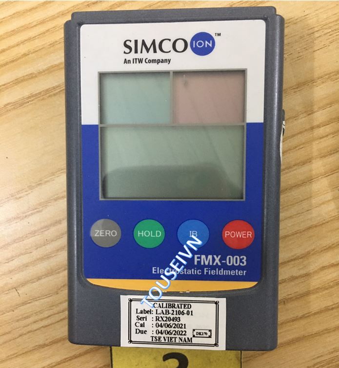 Hiệu chuẩn máy đo độ tĩnh điện - Electrostatic Fieldmeter FMX-003 Simco