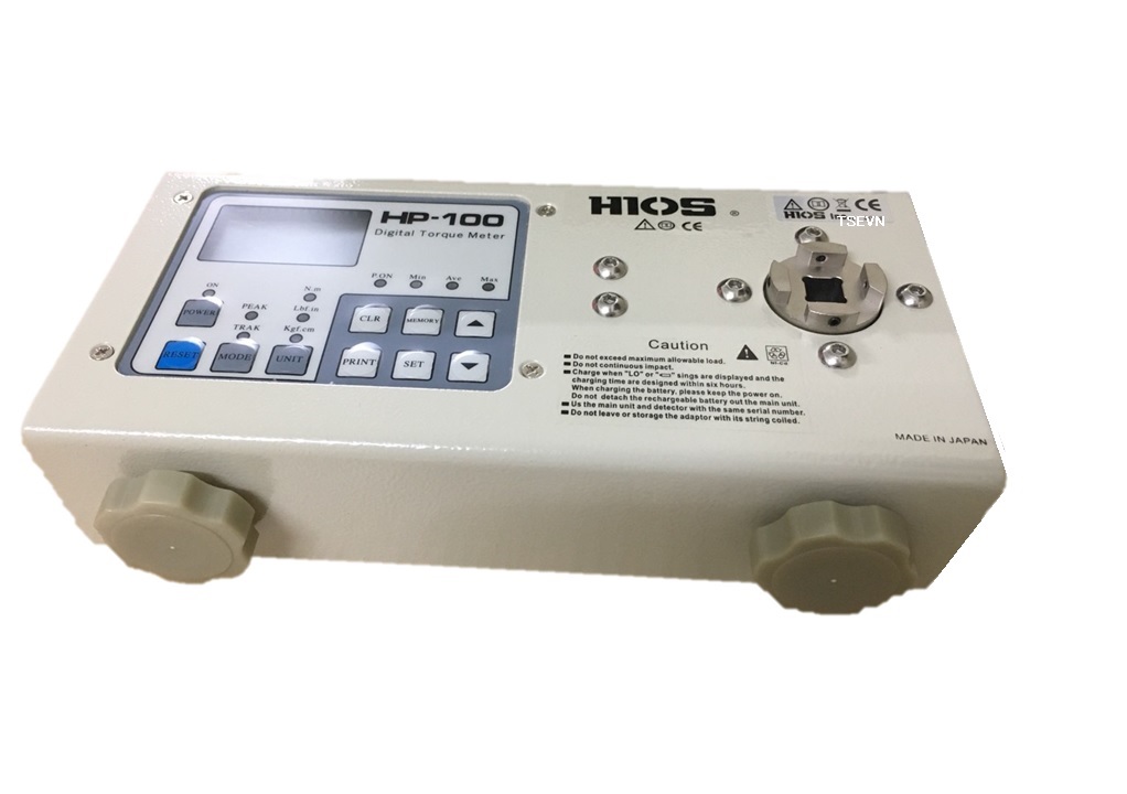 Máy đo lực mô men xoắn vít HP-100 HIOS Digital Torque Meter