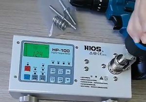 Test Máy đo lực mô men xoắn vít Digital Torque Meter HP-100 HIOS