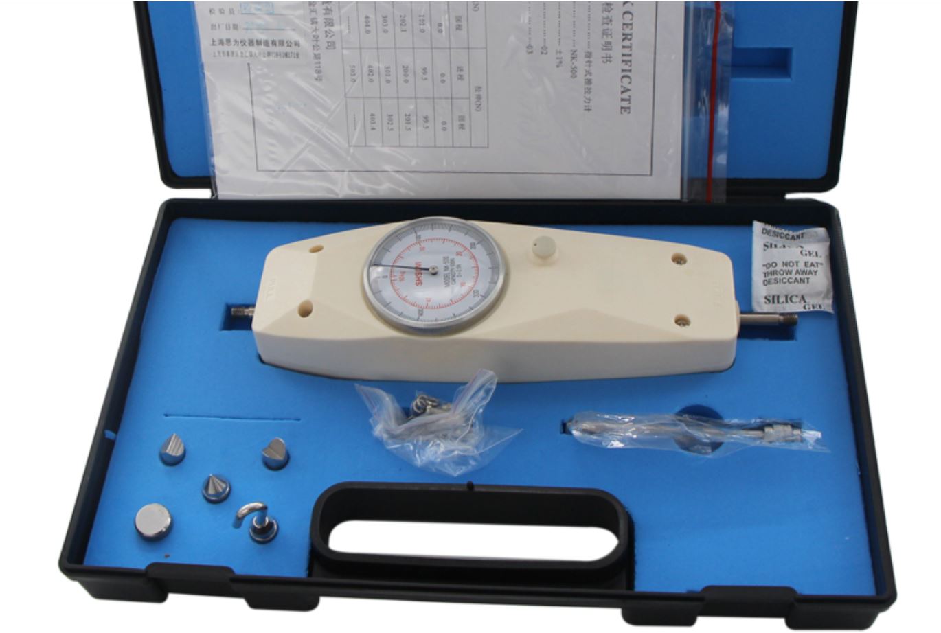 Bán - Hiệu chuẩn - Sửa máy đo lực kéo nén NK-500 pull push gauge hãng SHSIWI