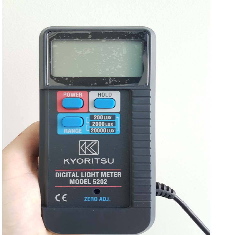 Hiệu chuẩn máy đo cường độ ánh sáng Kyoritsu 5202 - Digital Light Meter