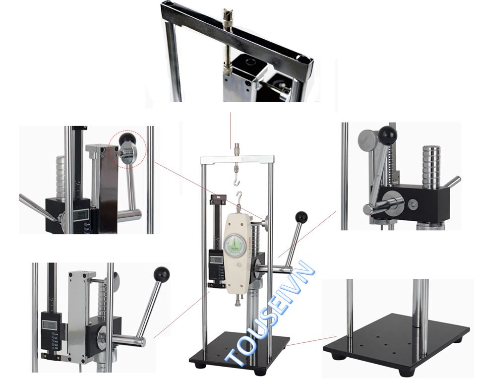 Bộ gá đo lực kéo nén - lực căng Aliyiqi AST-S