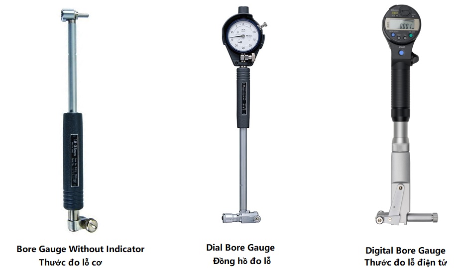 Các loại thước đo lỗ Bore gauge - Bore gage