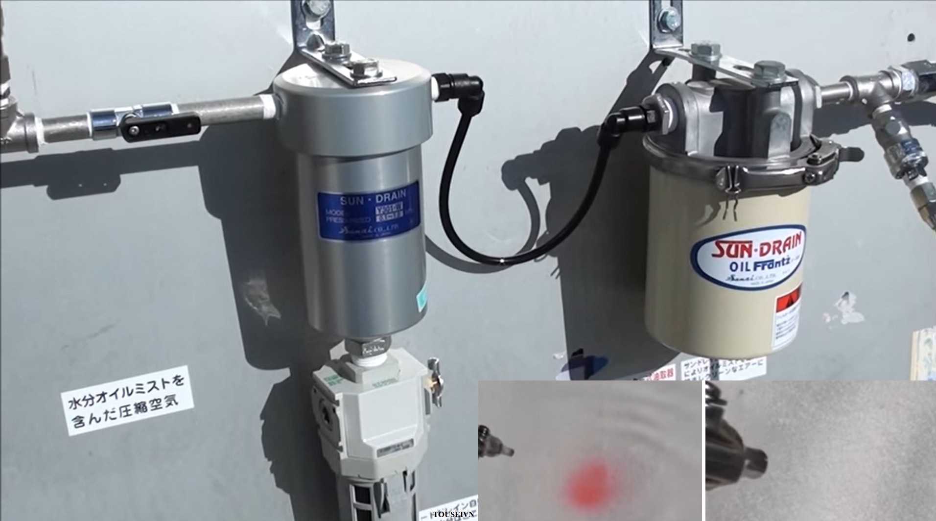 Bộ lọc dầu, nước F-301 F-302 Sun-drain chuyên dùng máy đo 3d - Coodinate measuring Machine