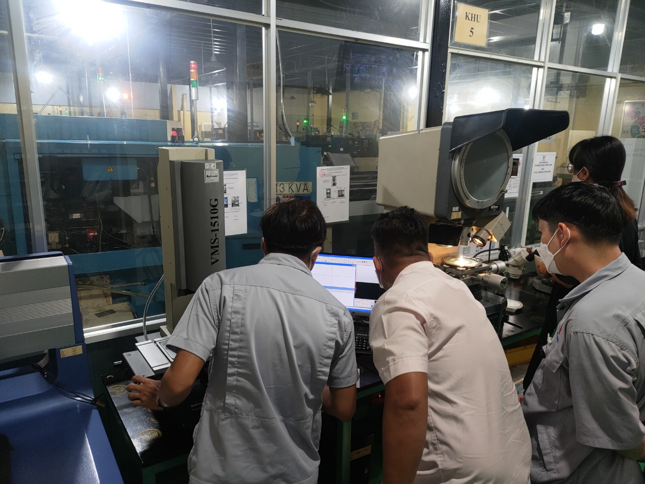 SỬA CHỮA, HIỆU CHUẨN MÁY ĐO VMS RATIONAL