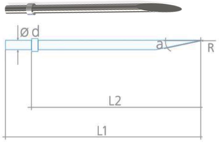 Kim đo biên dạng - Contour stylus DM45502 hay 625006-3093-000
