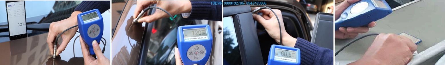 máy kiểm tra độ dày lớp phủ GTS820F coating thickness gauge hãng GuoOu