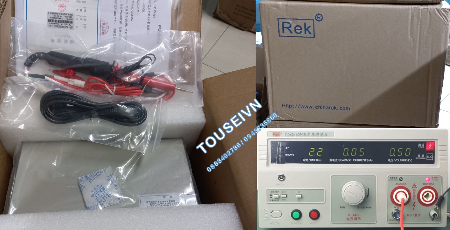 Thiết bị đo điện áp RK2672AM REK - Hipot Withstand Voltage Tester