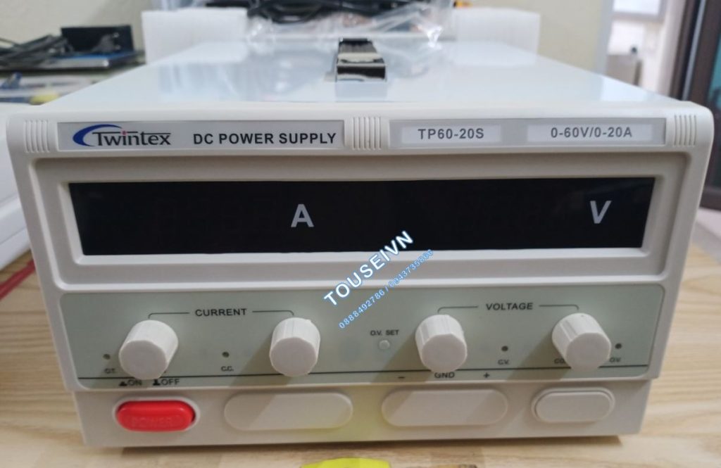 Thiết bị cấp nguồn High Power DC Power Supply TP60-20S Twintex