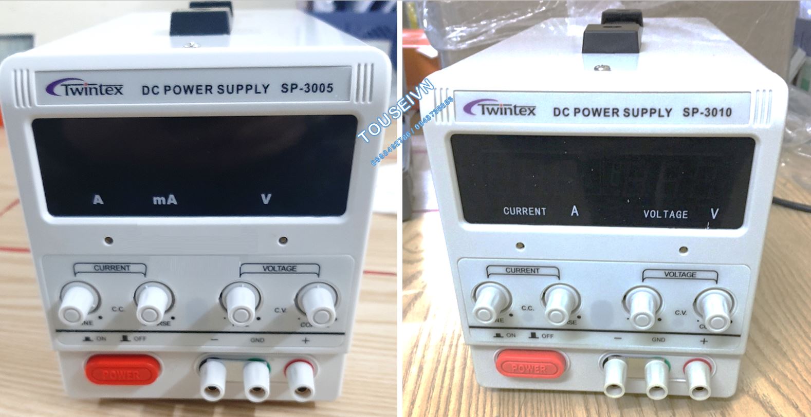 Thiết bị cấp nguồn DC Power Supply TP60-20S Twintex SP-3010 SP-3005