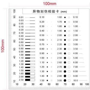 THƯỚC ĐO ĐƯỜNG ĐIỂM DOT GAUGE/ SPOT GAUGE