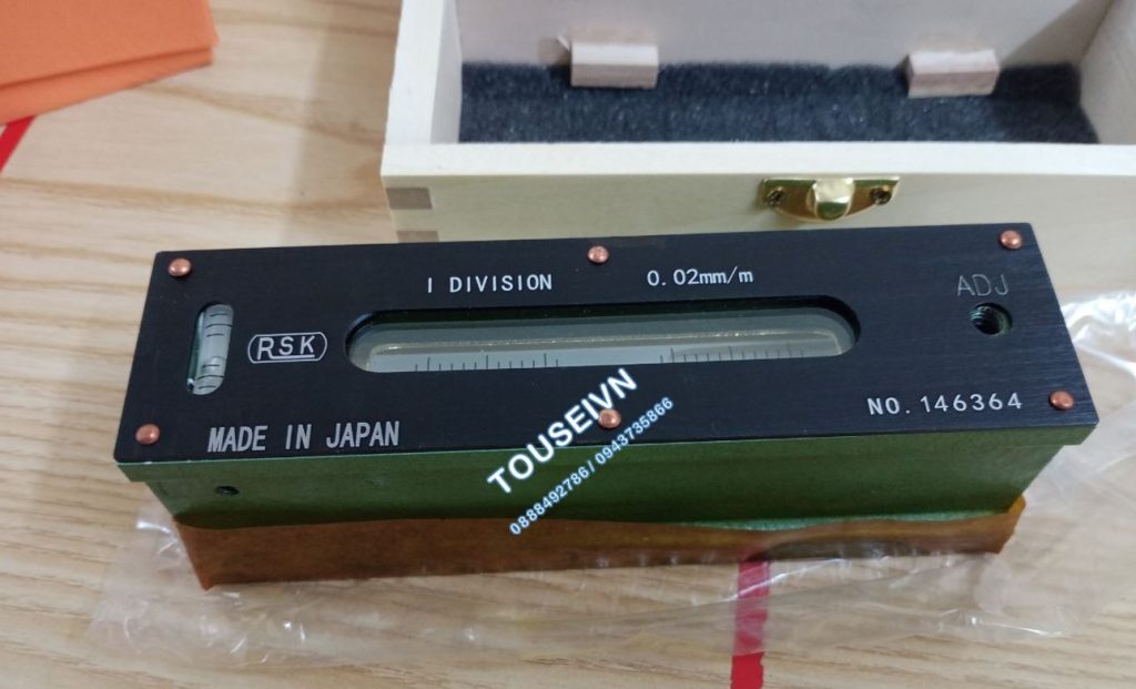 Thanh Nivo cân bằng RSK 542-1502 150mm 0.02mm Precision Level 1