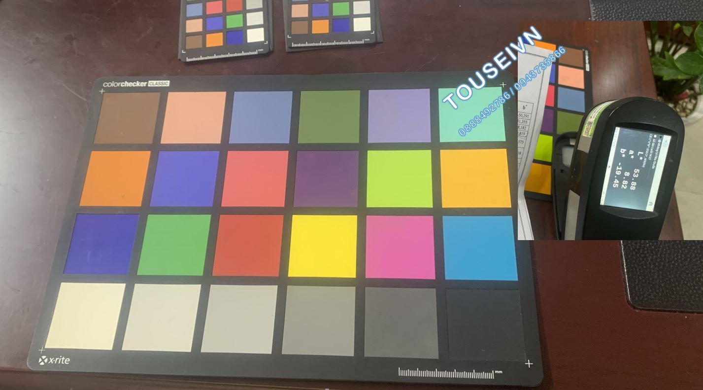 Bảng màu chuẩn X-Rite ColorChecker Classic - sử dụng cho hiệu chuẩn thiết bị máy đo màu