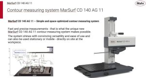 Máy đo biên dạng Mahr MarSurf CD 140 AG (X 140mm, Z 350 mm)