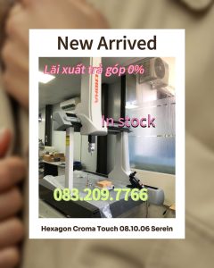 MÁY ĐO 3D CMM CROMA TOUCH SERI- HỖ TRỢ TRẢ GÓP 0% NHIỀU THÁNG. LIÊN HỆ: 083.209.7766