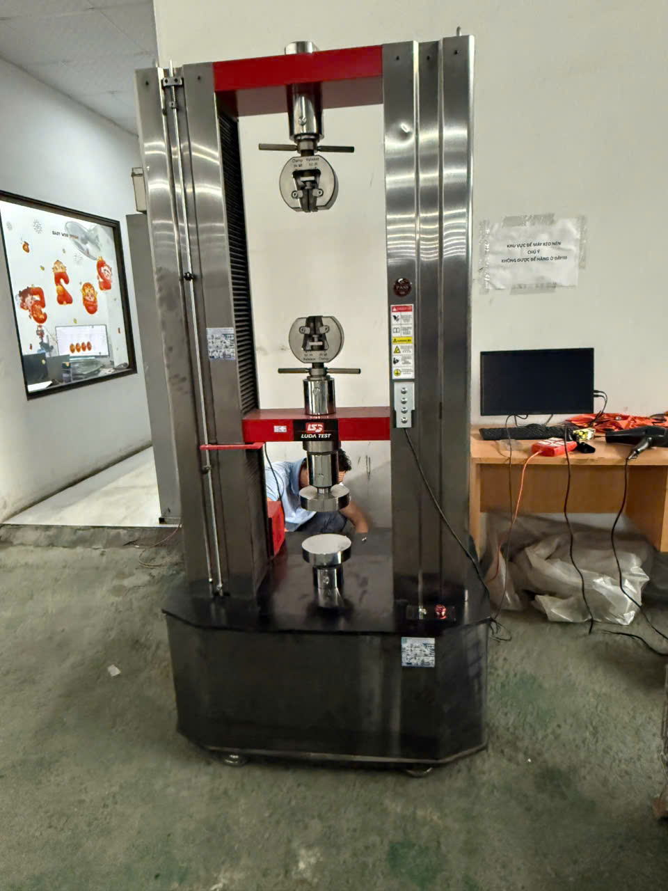 Sửa máy kéo nén WDW-100